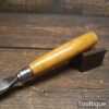 Vintage Carpenter’s 3/4” Firmer Chisel Hardwood Handle - Sharpened Honed
