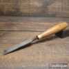 Vintage Carpenter’s 5/8” Firmer Chisel Boxwood Handle - Sharpened Honed