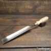 Vintage W. Marples Pattern Makers 1 ½” In-Cannel Firmer Gouge Paring Chisel - Sharpened Honed