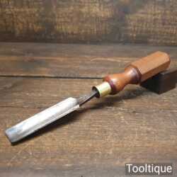 Vintage I. Sorby Carpenter’s 7/8” Gouge Chisel - Sharpened Honed