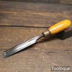 Antique G. H. Buck Carpenter’s 3/4” Bevel Edge Butt Chisel - Sharpened Honed