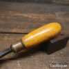 Antique G. H. Buck Carpenter’s 3/4” Bevel Edge Butt Chisel - Sharpened Honed