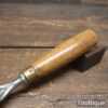 Vintage Buck & Hickman Toga 3/4” In-Cannel Gouge Chisel - Sharpened Honed