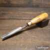 Vintage I. & H. Sorby Carpenter’s 5/8” In-Cannel Gouge Chisel - Sharpened Honed