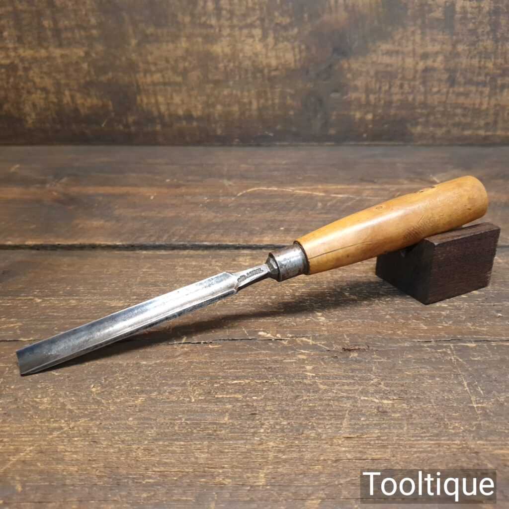 Vintage I. Sorby carpenter’s 7/16” gouge chisel