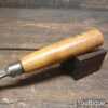 Vintage I. Sorby carpenter’s 7/16” gouge chisel