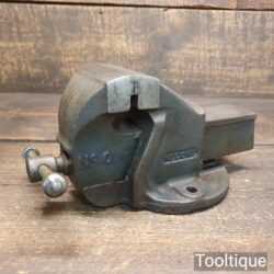Vintage Record No: 0 Engineer’s Cast Steel Bench Vice 2 ½” Jaws - Good Condition