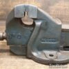 Vintage Record No: 0 Engineer’s Cast Steel Bench Vice 2 ½” Jaws - Good Condition