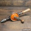 Vintage Stanley No: 803 Double Pinion Egg Beater Hand Drill - Good Condition