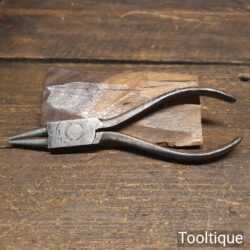 Vintage Pair Elliot-Lucas 6” Round Nose Pliers - Good Condition