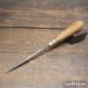 Vintage Basket Weavers Leatherworking Awl Octagon Handle - Good Condition