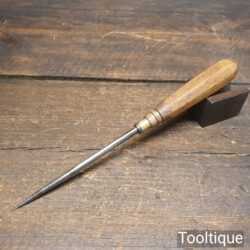 Vintage Basket Weavers Leatherworking Awl Octagon Handle - Good Condition