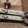 Vintage Moore & Wright 7” Outside Spring Callipers - Fully Refurbished