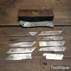 Vintage Eclipse No: 4S Utility Tool 10 No: Blades - Original Tin
