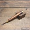 Vintage Leatherworking Embossing Tool Mahogany Handle - Good Condition