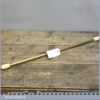 Rare Antique Customs And Excise Rolling Yard Stick Or Ruler