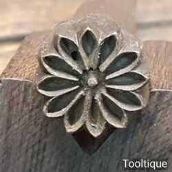 Vintage Briancon 123 Leatherworker’s Rosette Pinking Iron Or Punch - Good Condition