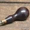 Vintage Leatherworker’s Awl With Rosewood Handle - Good Condition