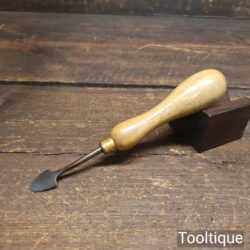 Vintage Saddler’s Leatherworking Single Crease Creasing Iron - Good Condition