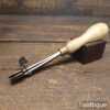 Vintage Saddler’s Leatherworking Screw Crease Creasing Iron - Good Condition