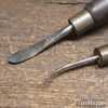 2 No: Vintage Leatherworker’s Modelling Tools - Good Condition