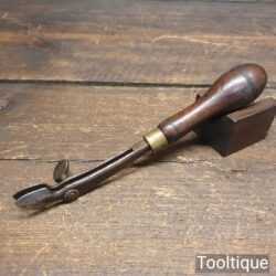 Antique Saddler’s Leatherworking Screw Crease Creasing Iron - Good Condition