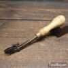 Vintage Saddler’s Leatherworking Screw Crease Creasing Iron - Good Condition