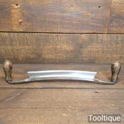 Vintage RMB Fluted & Curved Drawknife 10 ½” Cutting Edge - Sharpened Honed