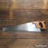 Vintage Spear & Jackson 22” Cross Cut Panel Handsaw 7 TPI - Sharpened Ready To Use