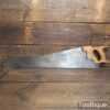 Vintage Warranted Superior 26” Rip Saw 5 ½ TPI - Sharpened Ready To Use