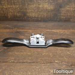 T23321 - Vintage Stanley England No: 151 adjustable flat soled metal spokeshave, fully refurbished ready for use and in good used condition