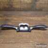 Vintage Record No: 053 Metal Spokeshave Adjustable Throat - Fully Refurbished