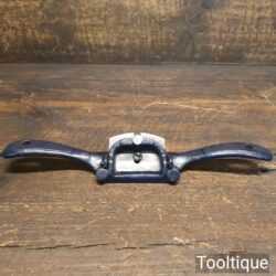 Vintage Record No: 053 Metal Spokeshave Adjustable Throat - Fully Refurbished