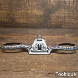 Vintage E. Preston Decorative Curved Sole Adjustable Spokeshave - Fully Refurbished