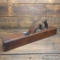 Vintage Carpenter’s 22” Beechwood Trying Plane - Lapped Flat Ready To Use