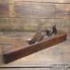 Vintage Carpenter’s 22” Beechwood Trying Plane - Lapped Flat Ready To Use