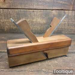 Scarce Vintage Au Sorbier of Lyon Combined Tongue & Groove Hardwood Plane