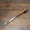 Vintage Robert Sorby Carpenter’s 5/8” In Cannel Gouge Chisel - Sharpened Honed