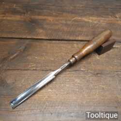 Vintage Robert Sorby Carpenter’s 5/8” In Cannel Gouge Chisel - Sharpened Honed