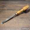 Vintage C. T. Johnson Carpenter’s 1/2” Firmer Chisel - Sharpened Honed