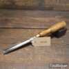 Vintage I. Sorby 5/8” In-Cannel Gouge Chisel Boxwood Handle - Sharpened Honed