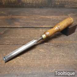 Vintage I. Sorby 5/8” In-Cannel Gouge Chisel Boxwood Handle - Sharpened Honed