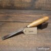 Vintage Carpenter’s 5/8” Firmer Chisel Beechwood Handle - Sharpened Honed