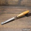 Vintage W. Marples & Sons Carpenter’s 5/8” In Cannel Gouge Chisel - Sharpened Honed