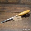 Vintage W. Marples & Sons Carpenter’s 1/2” Bevel Edge Chisel - Sharpened Honed