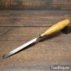 Vintage W. Marples & Sons Carpenter’s 1/2” Bevel Edge Chisel - Sharpened Honed