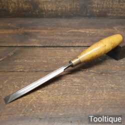 Vintage W. Marples & Sons Carpenter’s 1/2” Bevel Edge Chisel - Sharpened Honed