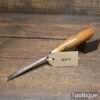 Vintage Carpenter’s 3/8” Bevel Edge Chisel Boxwood Handle - Fully Refurbished