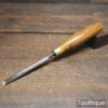 Vintage Carpenter’s 3/8” Bevel Edge Chisel Boxwood Handle - Fully Refurbished