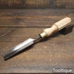 Vintage Mawhood Bros Carpenter’s 7/8” Gouge Chisel London Pattern - Sharpened Honed